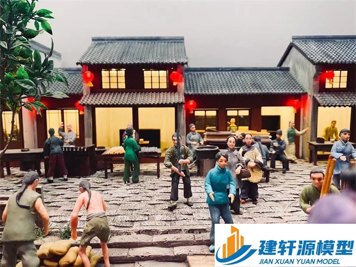 低空经济香市微缩模型