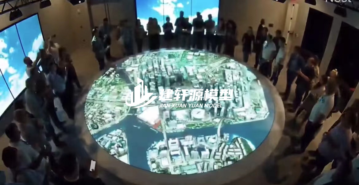 低空经济投影沙盘模型定制