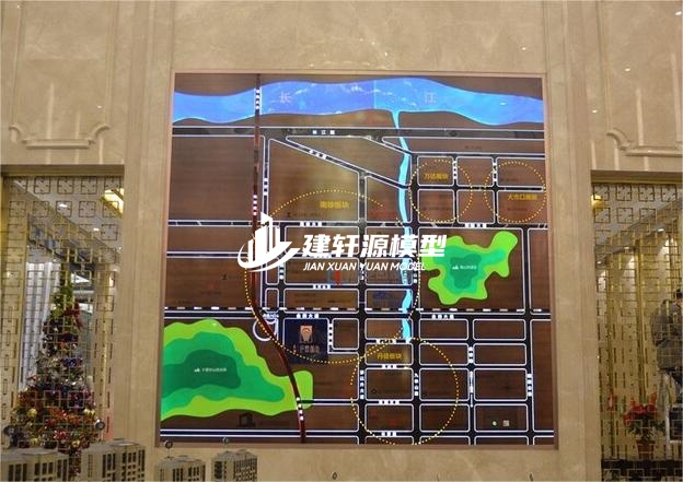 低空经济区域壁挂模型